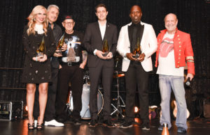 Lauren's Kids Gala photo with Lauren, Ron and team representatives
